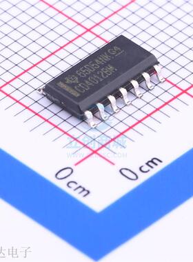 4000系列逻辑芯片 CD4012BM SOIC-14 CMOS 双路4输入与非门