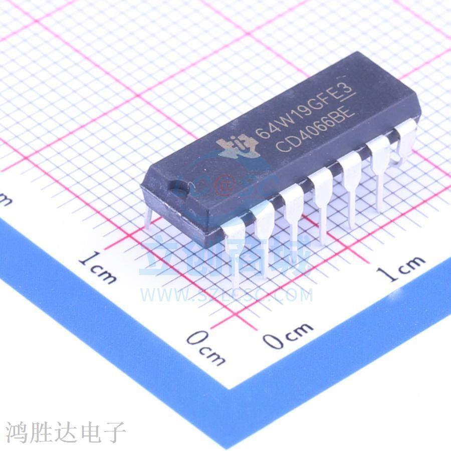 4000系列逻辑芯片 CD4066BE DIP-14 原装现货 假一赔十