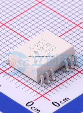HCPL-315J-500E A315J HCPL-315J SOP12 全新光电耦合器 贴片光耦