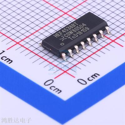 4000系列逻辑芯片 HEF4538BT,653 SOIC-16 原装现货 假一赔十
