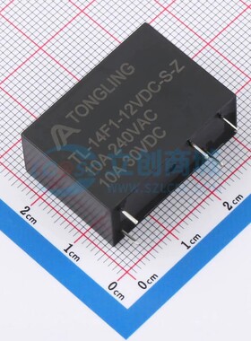 TL14F1-12VDC-S-Z10A TLrelay(通灵) 插件,29x12.7mm 现货