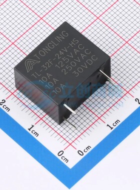 TL-32F-24V-HS10A TLrelay(通灵) 插件,18.3x10.2mm 现货