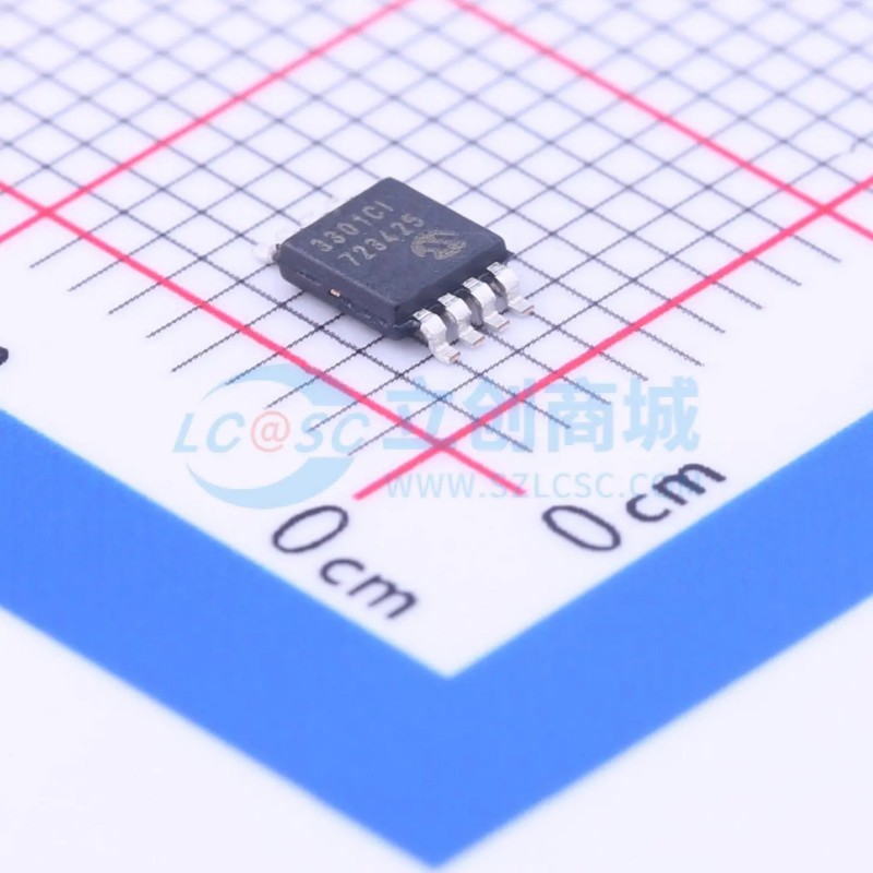 MCP3301-CI/MS MICROCHIP(美国微芯) MSOP-8 现货 - 实物图