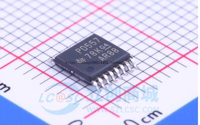 现货直拍PCA9557PWR PCA9557PW 丝印PD557 接口扩展器 TSSOP16 全
