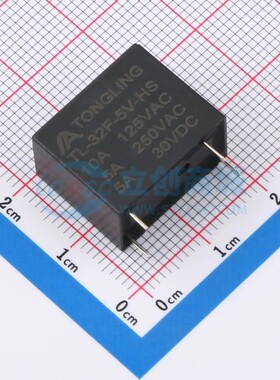 TL-32F-5V-HS5A TLrelay(通灵) 插件,18.3x10.2mm 现货