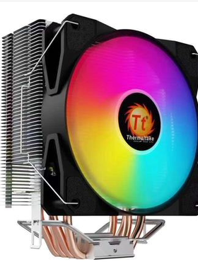 航嘉冰封400炫彩V2 散热器CPU风扇支持1700/115X/1200智能温控