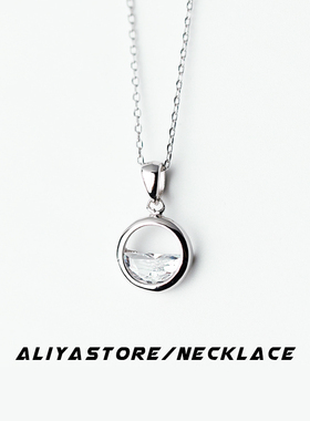 一汪清泉纯银饰品项链