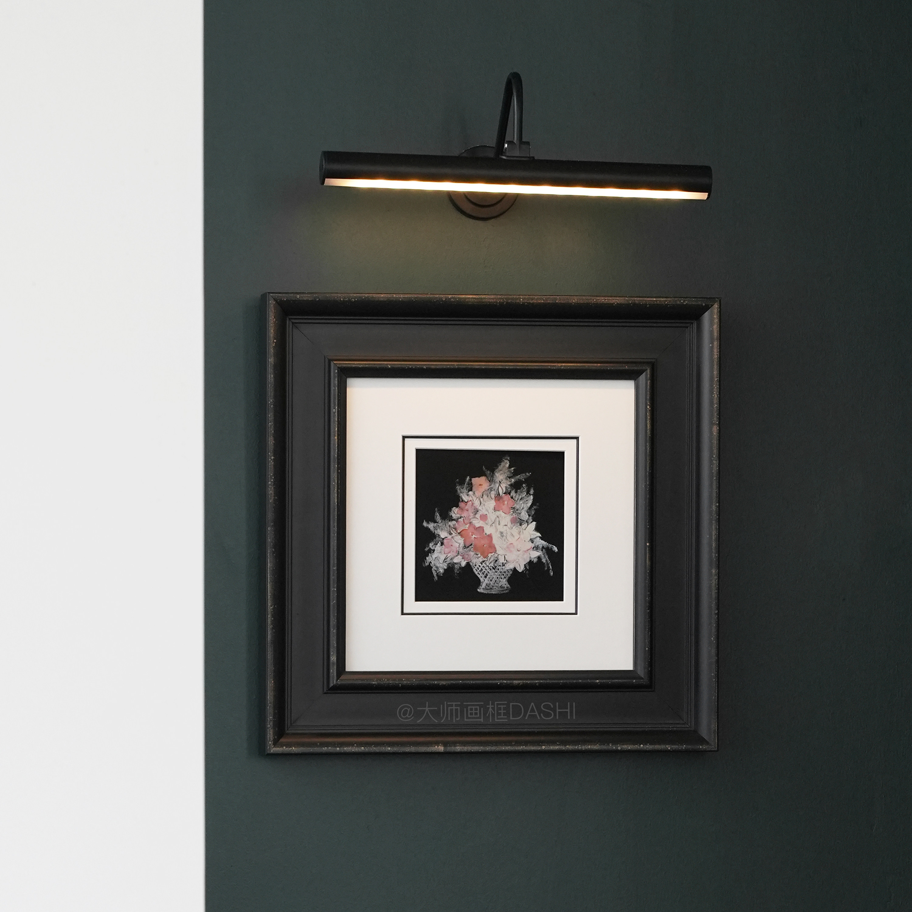 大师画框实木拼图相框装裱定制