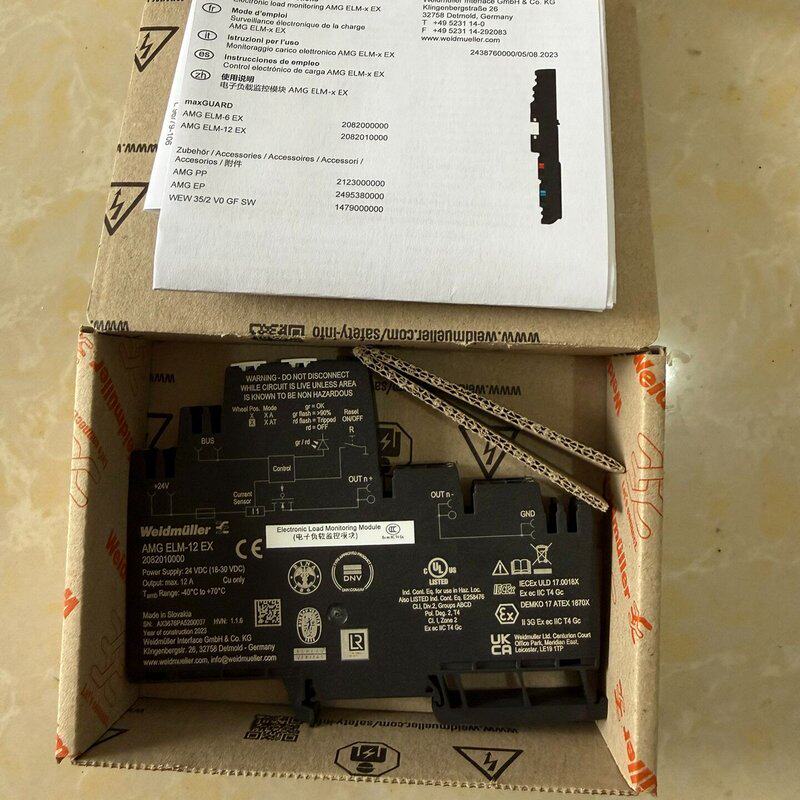 议价Weidmuller防爆电缆接头AMLM-12EX2AMLM-12EX2图片