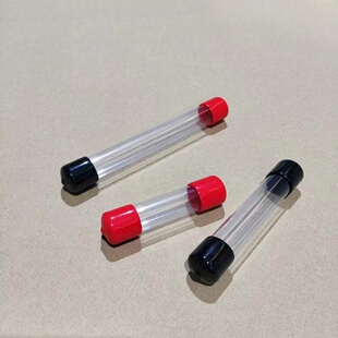 透明硬管 PVC透明管 塑料透明管 带盖子包装管套管外径18内径17mm