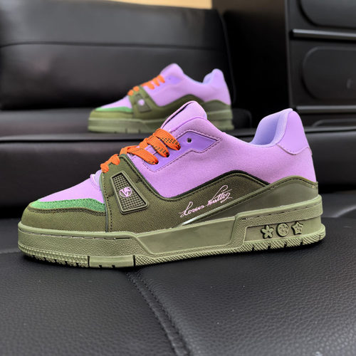 巴胺绿拼色内增高百搭潮板鞋