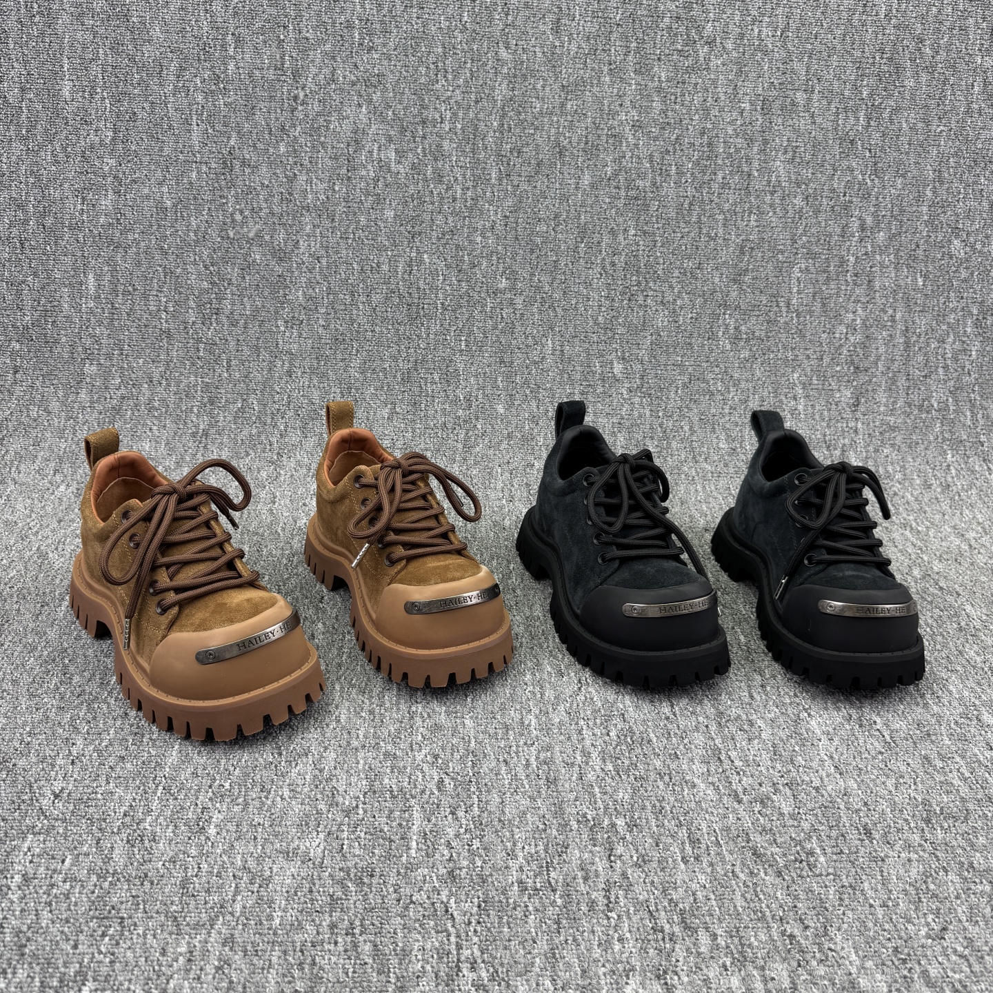 内增高厚底松糕鞋系带英伦乐福鞋