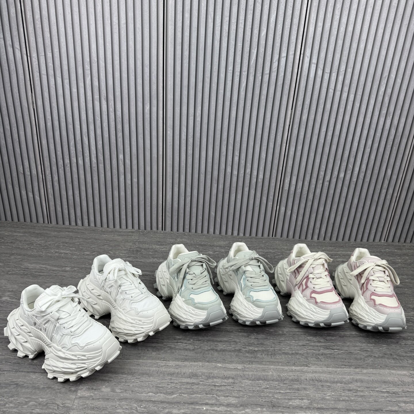 欧洲站欧货真皮女鞋2026春季新款厚底增高老爹鞋松糕底休闲运动鞋