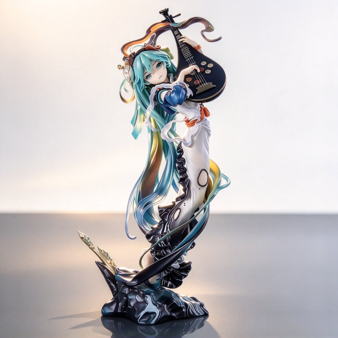 现货 龙年初音 十面埋伏 歌姬 动漫二次元美少女 古风 摆件 手办
