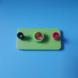 物理实验器材电池盒开关灯泡灯座电路配件拼装玩具鳄鱼夹子科学