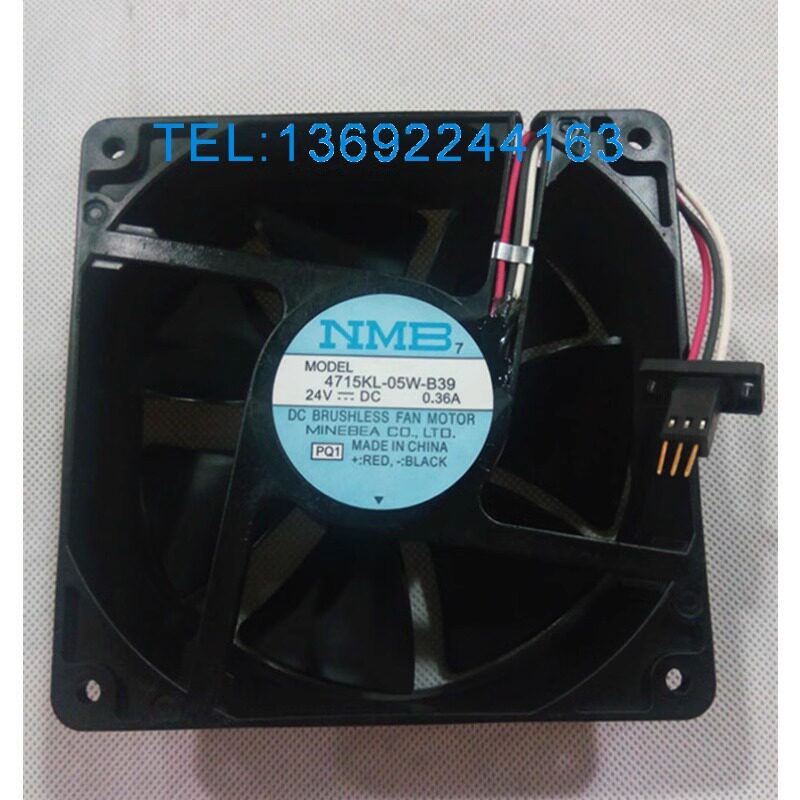 4715KL-05W-B39 NMB 24V 0.36A 12038 发那科系统风扇带原装插头