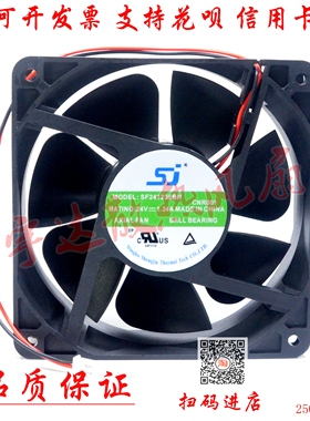 全新SJ SF241238BH/BU/BL SA240925BU SA240625BM3 24V变频器风扇