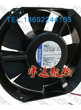 全新原装德国Ebm-papst风扇专售 6424R 24V 18W 保质量3年