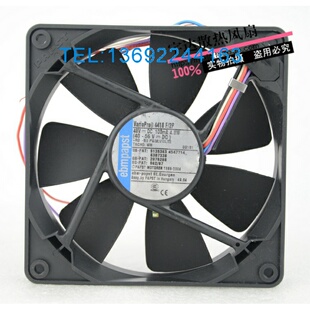 原装德国ebmpapst 12cm 12025 48V100mA  4.8W散热风扇4418F/2P