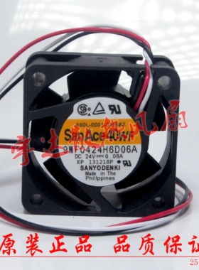 9WF0424H6D06A 24V A90L-0001-0385#X 原装进口风扇SanAce40WF