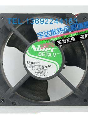 原装正品 NIDEC TA450DC B34262-57A 12038 DC12V 0.8A服务器风扇