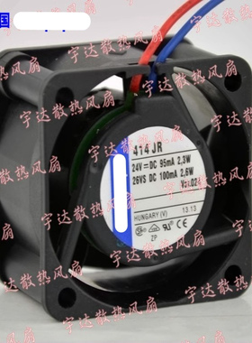 现货全新原装德国 414JR 24V 95MA 2.3W 4025MM 散热风扇 保2年