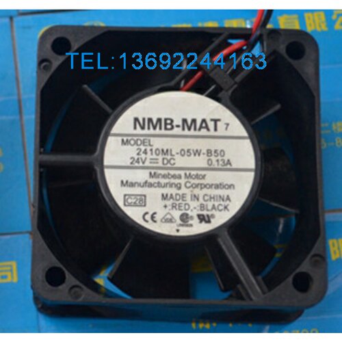 正品NMB-MAT 2410ML-05W-B50 6025 24V 0.13A 6CM/厘米变频器风扇