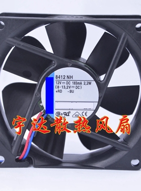 全新德国 8412 3412 N NH NGHH NHH NGME L M 12V散热风扇