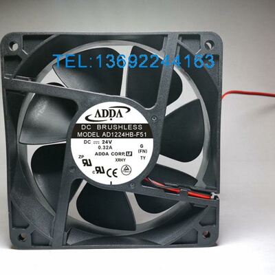 ADDA AQ/AD1224MB/HB/UB/-F51/F52/F91GP/F92GP 24V变频器风扇