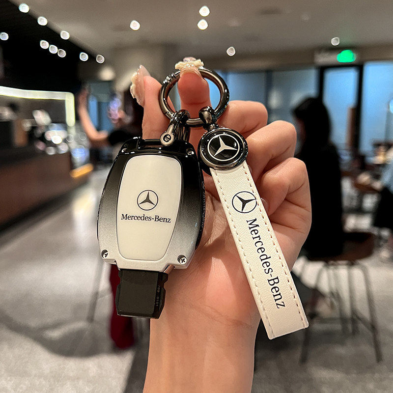 2018款奔驰G500钥匙套09-18款G63老款G65汽车G55专用G级渐变壳扣