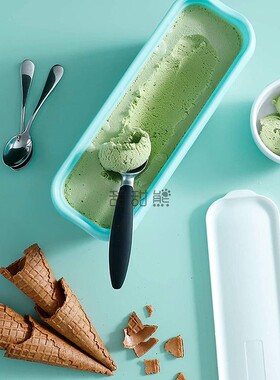 TITIBEAR 家用自制雪糕模具冰淇淋盒冰激凌容器冰格冰桶冷冻冷藏