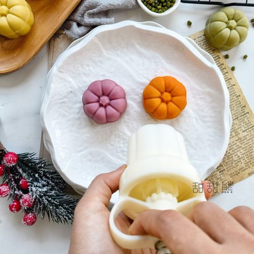食品级ABS绿豆糕月饼模具按压式
