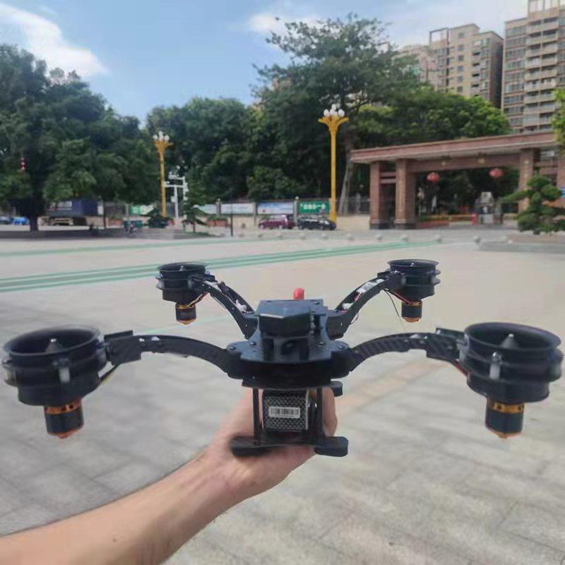 50MM涵道多旋翼航模风扇450机架DIY套装整机到手飞小四轴学习机