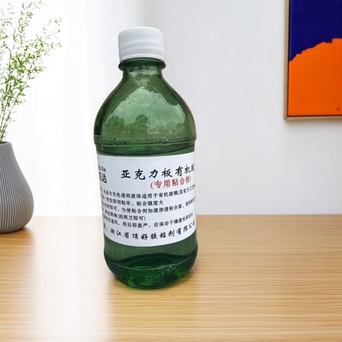 有机玻璃胶专用 亚克力胶水专用 ABS胶透明防水胶无痕500g/1000ML