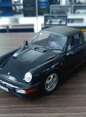 NOREV诺威尔1:18保时捷964 carrera4 tagar仿真合金汽车模型 摆件