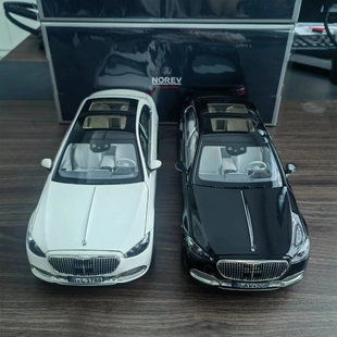 NOREV诺威尔1:18原厂奔驰 迈巴赫 S680仿真合金汽车模型 收藏摆件