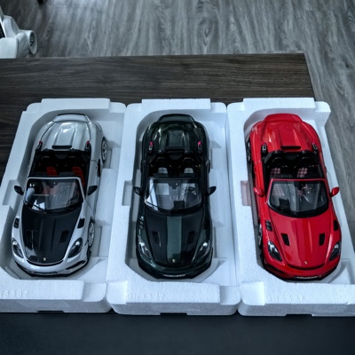 NOREV诺威尔1:18保时捷718Spyder RS 2023仿真合金汽车模型车摆件