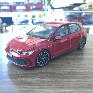 18大众高尔夫8代GTI NOREV诺威尔1 原厂全新仿真合金汽车模型摆件