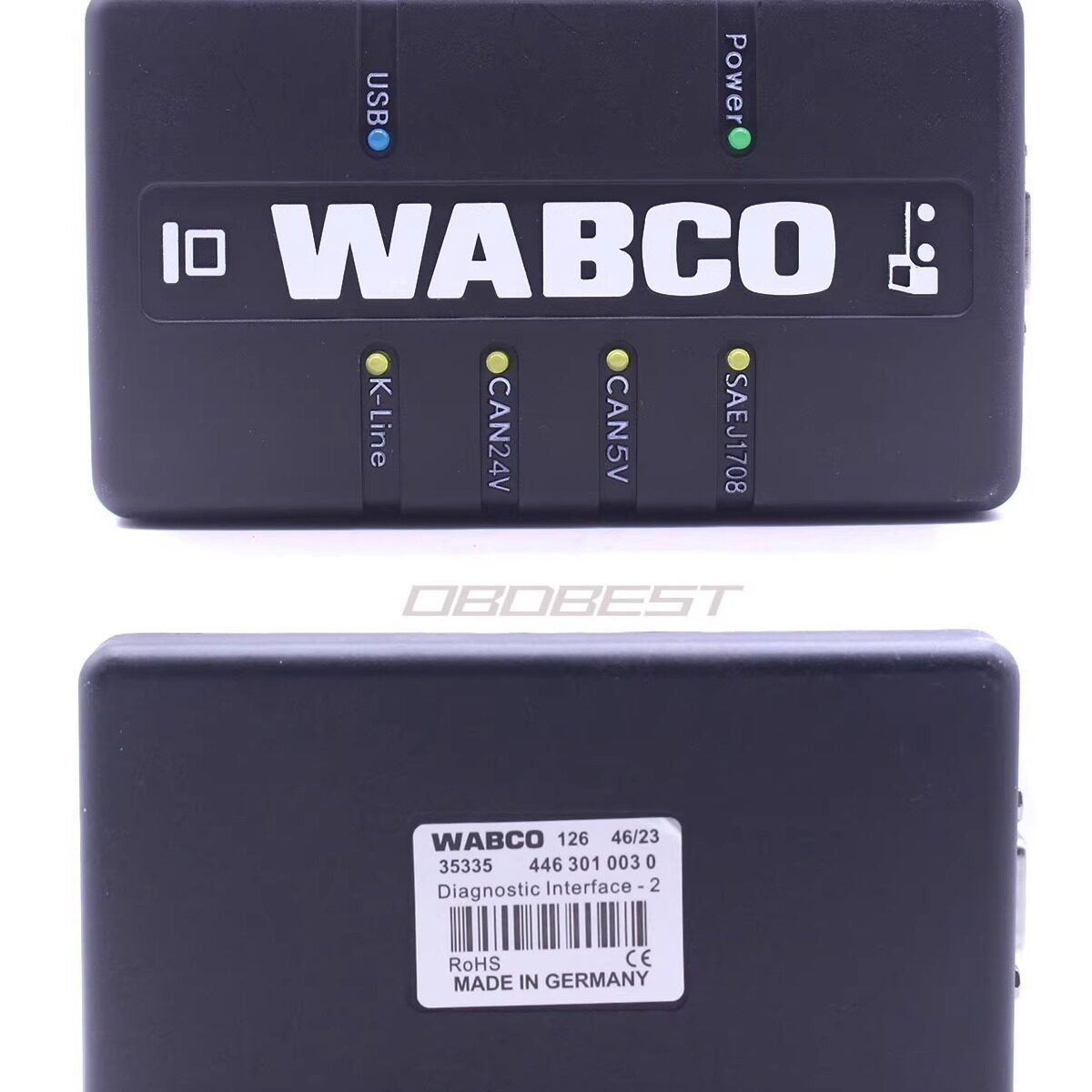 跨境批发支持WABCO威伯科刹车诊断仪 WABCO原厂专检ABS EBS检测仪