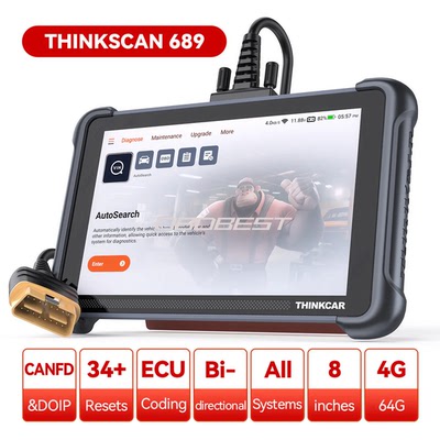 THINKCAR THINKSCAN 689 CAR OBD2 Scanner Full System Diagnosi