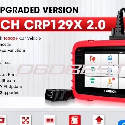 Launch X431 CRP129X V2.0 Engine ABS SRS AT Oil SAS E PB TPMS