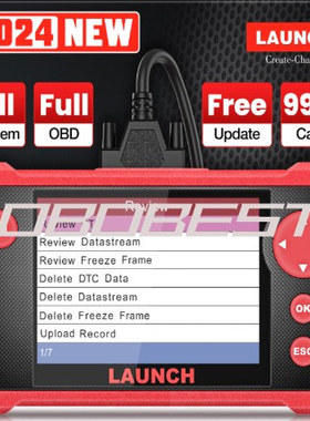 LAUNCH CRP123汽车诊断设备元征故障检测仪原厂正品Creader VII+