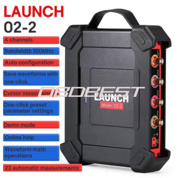 跨境批发 元征 LAUNCH  O2-2 4-CH DPO 4通道 100MHz 示波器模块