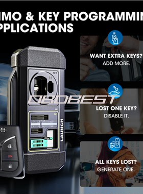 LAUNCH X431 X-PROG3 Key Programming Immo汽车诊断仪钥匙防盗仪