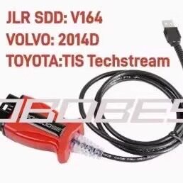 跨境批发 toyota Mongoose For Land Rover 3 in 1 OBD2 JLR Pro