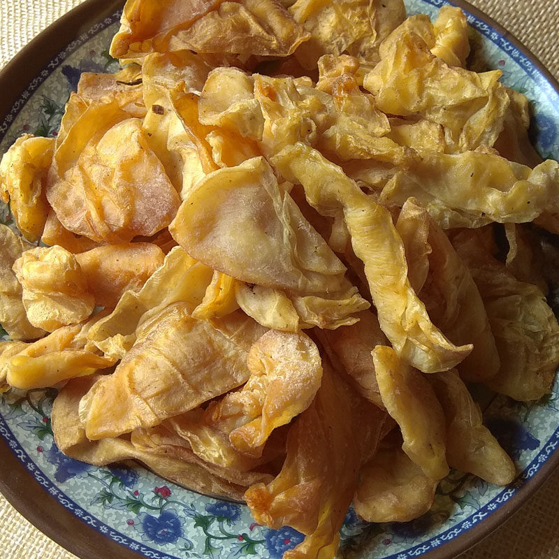 湖南土特产 农家自制干鱼泡腊鱼鳔烟熏鱼泡腊肉腊味湘西500克