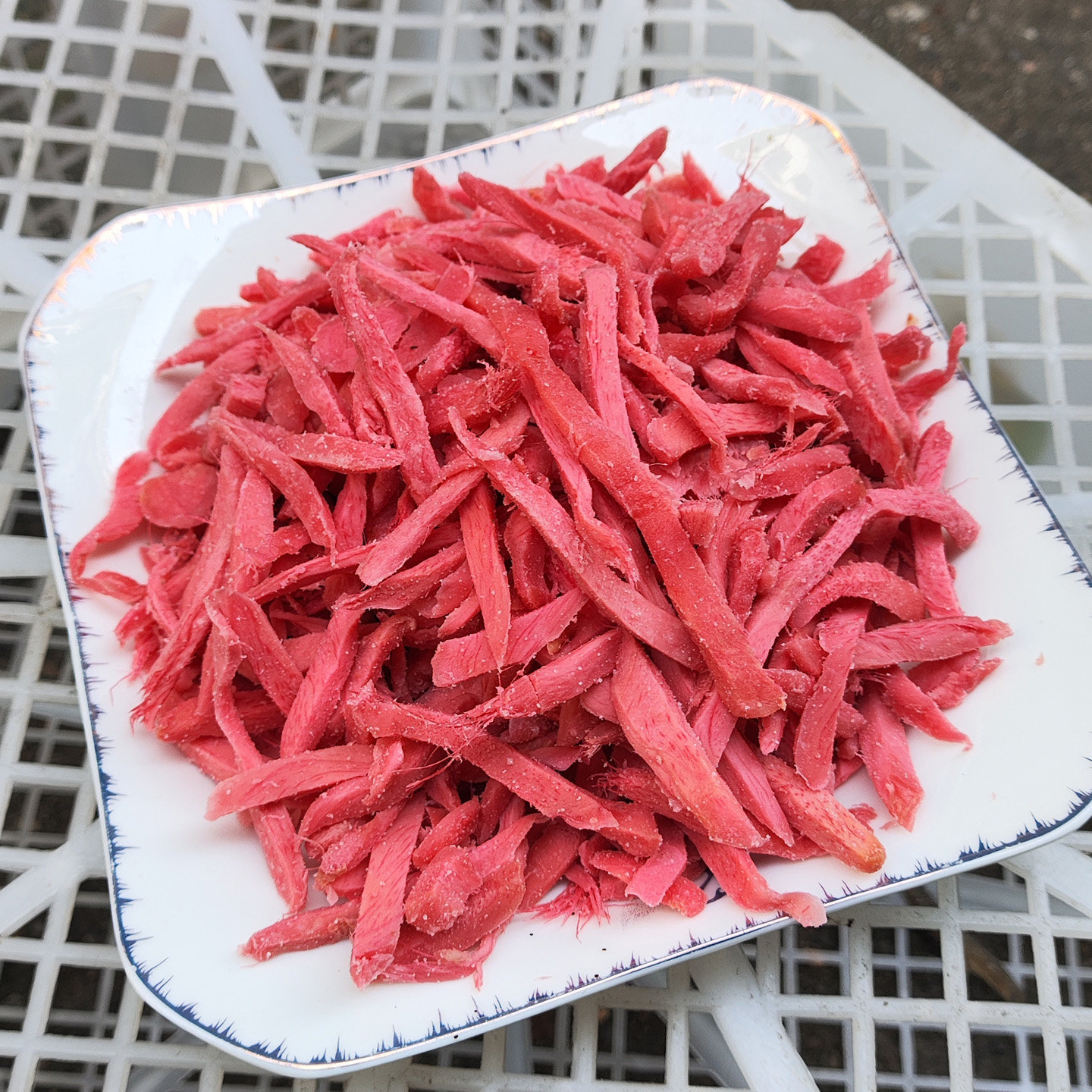 湖南特产咸甜红姜丝口味姜咸姜