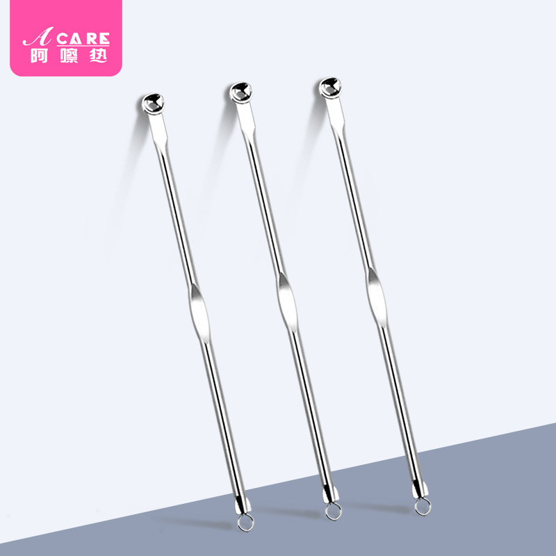 15Y10Y粉刺针AB1S244-挤痘痘工具便携式粉刺针挑痘家用脸部粉刺清