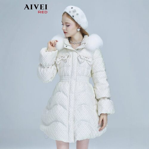 AIVEI/艾薇2022冬季时尚羽绒服外套专柜正品P0660136-4380