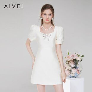 AIVEI/艾薇2023夏季连衣裙专柜正品Q0360146-1780